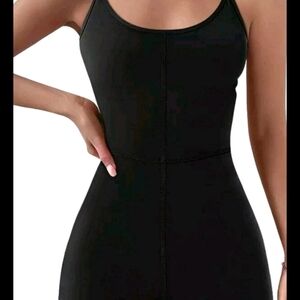 Automet One Piece Black Workout Jumpsuit  Size Small